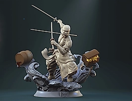 Roronoa Zoro 3D Printing Figurine